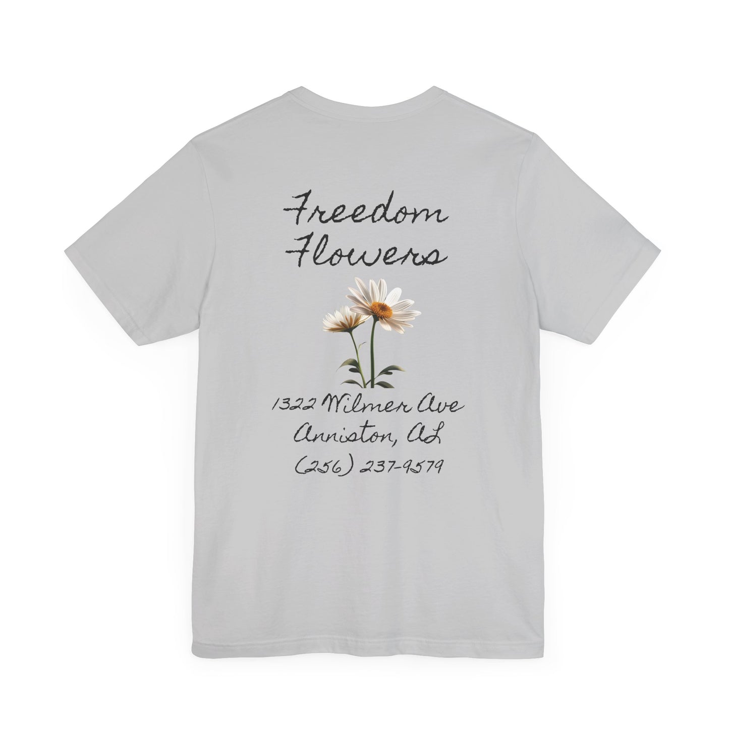 Unisex Jersey Short Sleeve Freedom Flowers