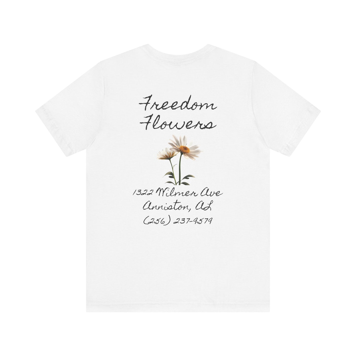 Unisex Jersey Short Sleeve Freedom Flowers