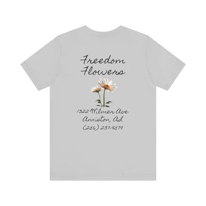 Unisex Jersey Short Sleeve Freedom Flowers