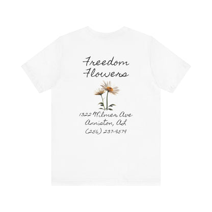 Unisex Jersey Short Sleeve Freedom Flowers