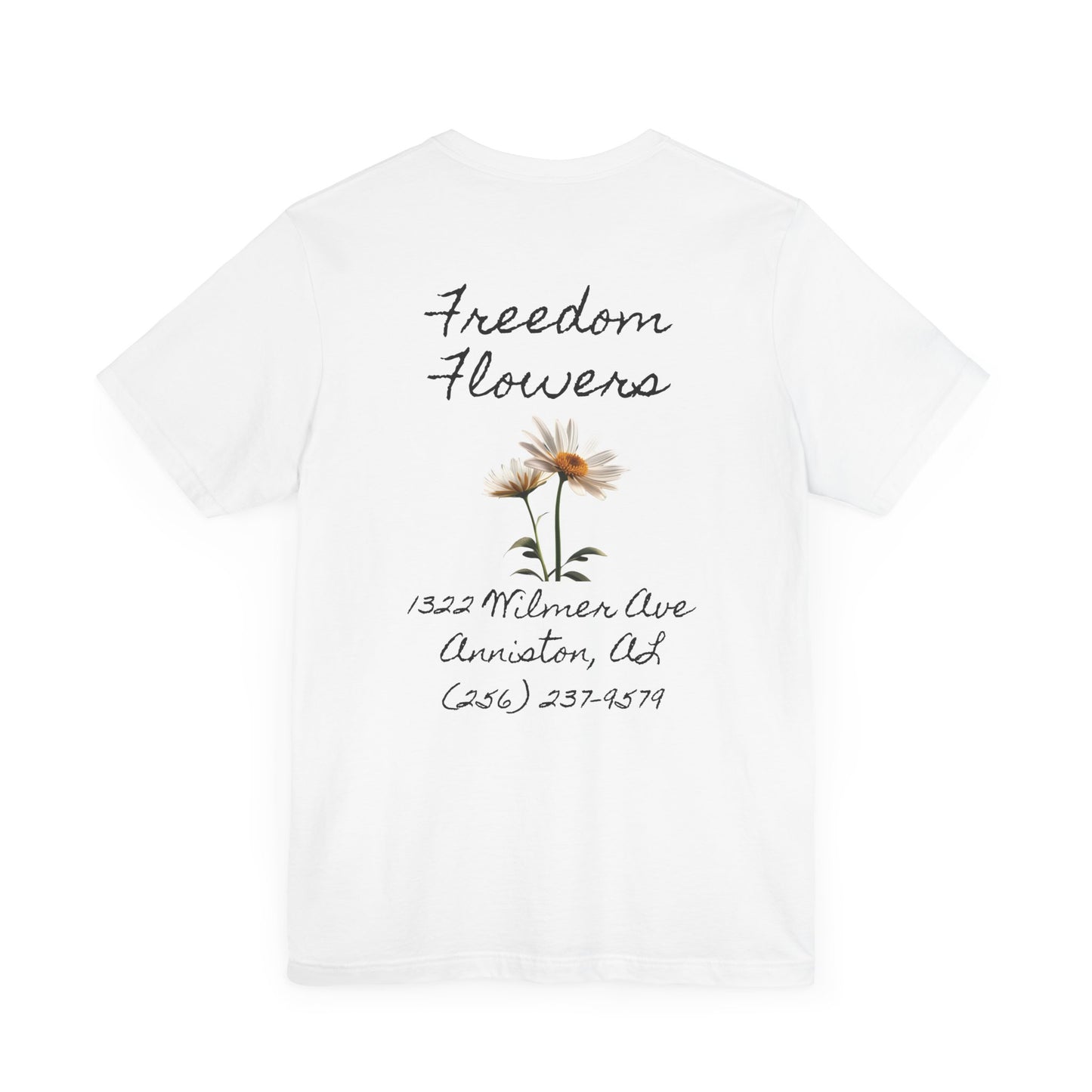 Unisex Jersey Short Sleeve Freedom Flowers